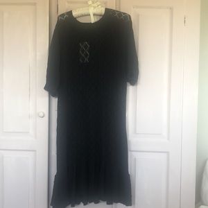 Zara black dress